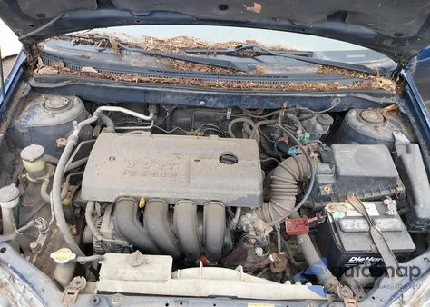 2003 Toyota Corolla Ce из США, поврежденный, VIN JTDBR32E530041947